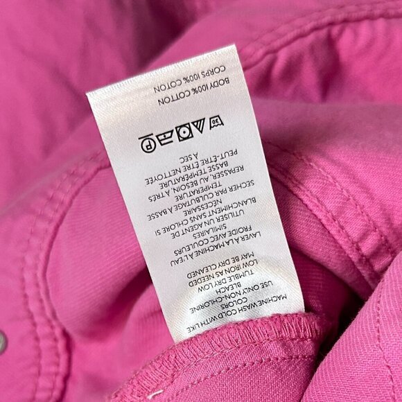 FREE PEOPLE x We The Free Rumors Denim Jacket in Sugar Magnolia Size X-Large - Picture 7 of 9